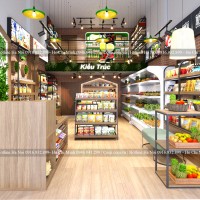 Thiết kế siêu thị nhập khẩu Kiều Trúc- chị Trúc